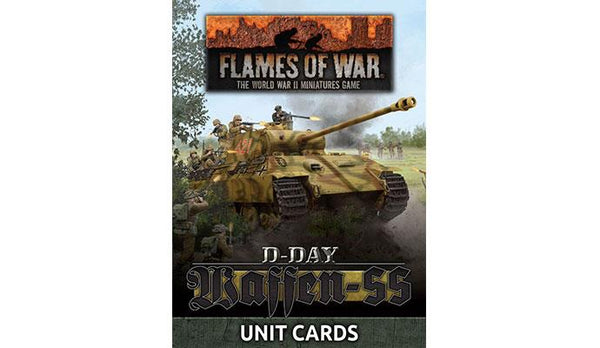Flames of War: D-Day - Waffen-SS Unit Card Pack – Little Shop of Magic