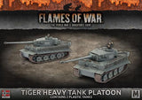 Flames of War: German Tiger Heavy Tank Platoon