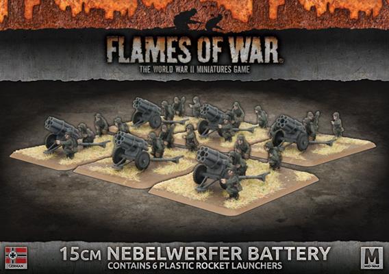 Flames of War: German 15cm Nebelwerfer Battery