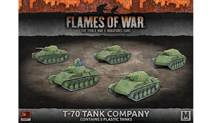 Flames of War: Soviet T-70 Tank Company (Mid War)