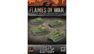 Flames of War: Soviet SU-76 Light SP Battery (Mid War)