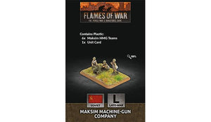Flames of War: Soviet Maksim Machine-Gun Company (Late War)