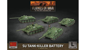 Flames of War: Soviet SU Tank-Killer Battery