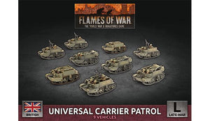 Flames of War: British Universal Carrier Patrol (Late War)