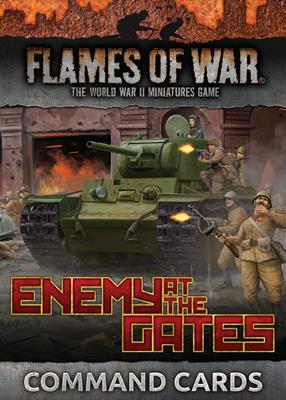 Flames of War: Soviet Enemy at the Gates Command Cards