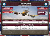 Flames of War: British Typhoon Fighter Flight (Late War)