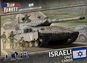 Team Yankee: Israeli Unit Cards