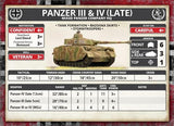 Flames of War: German Panzer IV (Late) Tank Platoon