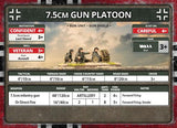 Flames of War: German 7.5cm Infantry Gun Platoon (Late War)