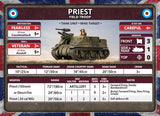 Flames of War: British Priest Field Troop (Late War)