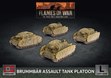 Flames of War: German Brummbar Assault Tank Platoon (Late War)