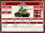 Flames of War: Soviet T-34 Tank Company (Mid War)