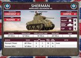 Flames of War:  Fortress Europe - British Unit Cards