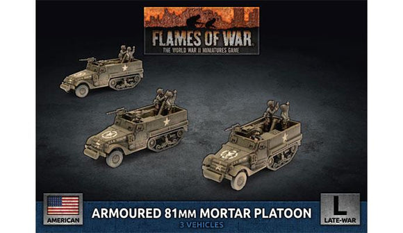 Flames of War: American M4 81mm Armored Mortar Platoon (Late War)