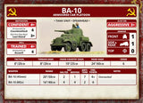 Flames of War: Soviet BA-10 Armoured Car Platoon (Mid War)