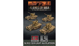 Flames of War: German SD KFZ 10/4 Light AA Platoon