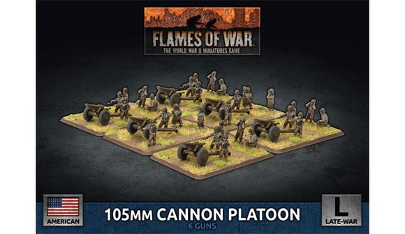 Flames of War: American 105mm Cannon Platoon (Late War)