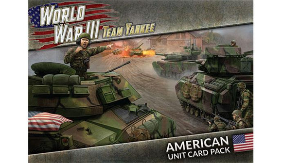 Team Yankee: World War III - American Unit Card Pack
