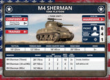 Flames of War: Fortress Europe - American Unit Cards