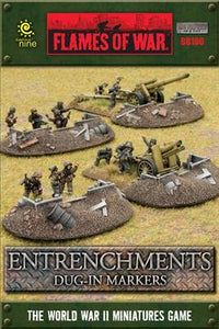 Flames of War: Entrenchments - Dug in Markers