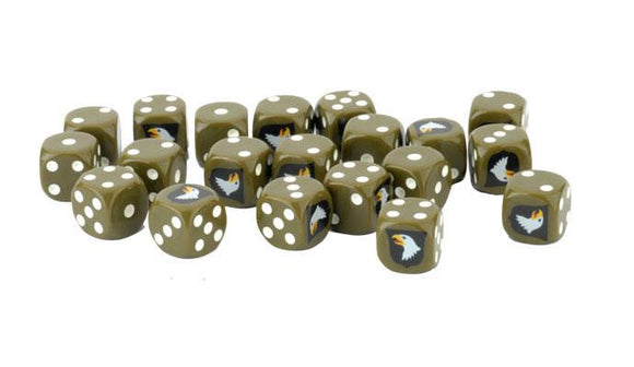 Flames of War: American 101st Airborne Division Dice