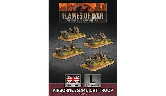 Flames of War: British Airborne 75mm Light Troop (Late War)