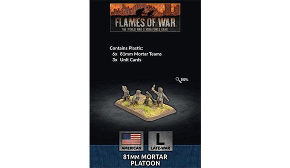 Flames of War: American 81mm Mortar Platoon (Late War)