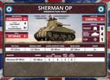 Flames of War: British Sherman Armoured Troop (Late War)
