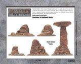 Battlefield in a Box: Badlands Pillars - Mars