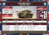 Flames of War: British Churchill Armoured Troop (Late War)