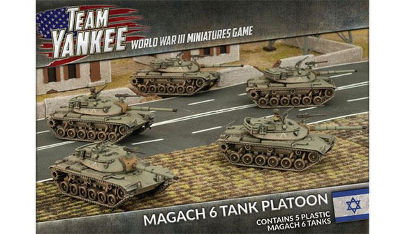 Team Yankee: Magach 6 Tank Platoon