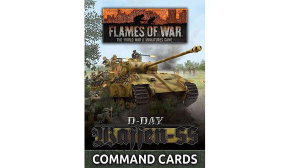 Flames of War: D-Day - Waffen-SS Command Card Pack