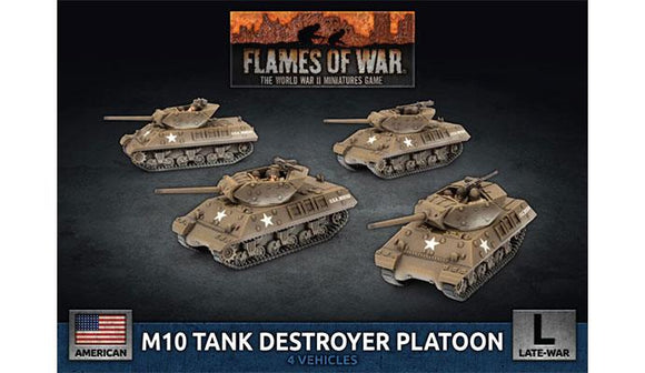 Flames of War: American M10 3-Inch Tank Destroyer Platoon (Late War)