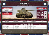 Flames of War: British Sherman Armoured Troop (Late War)