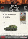 Flames of War: Soviet SU-76 Light SP Battery (Mid War)