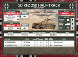 Flames of War: German SD KFZ 250 Transports