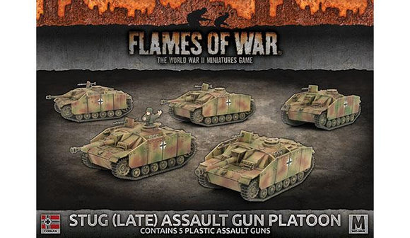 Flames of War: German StuG (Late) Assault Gun Platoon