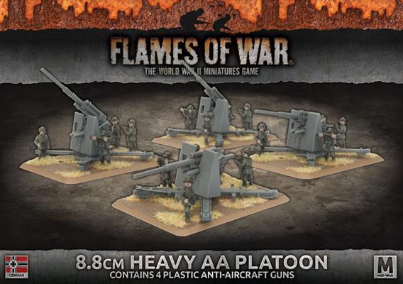 Flames of War: German 8.8cm Heavy AA Platoon