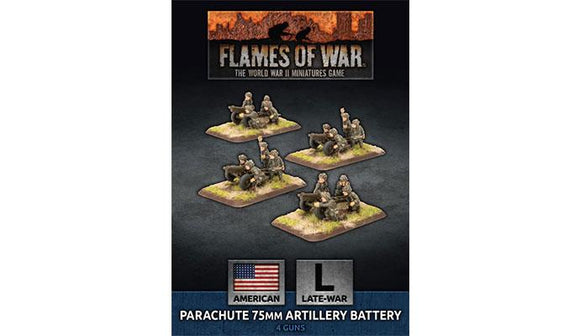 Flames of War: American Parachute 75mm Artillery Battery (Late War)