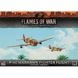 Flames of War: American P-40 Warhawk Fighter Flight (Mid War)