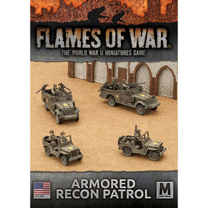 Flames of War: American Armored Recon Patrol (Mid War)