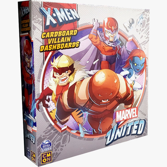 Marvel United: X-Men Carboard Villain Dashboards - Kickstarter Exclusive