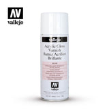 Auxiliary Product: Acrylic Gloss Spray Varnish