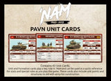 Flames of War: 'NAM - People's Army of Vietnam Unit Cards