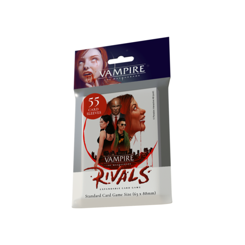 Vampire The Masquerade: Rivals - Library Deck Sleeves Vampire The Masquerade: Rivals - Library Deck Sleeves
