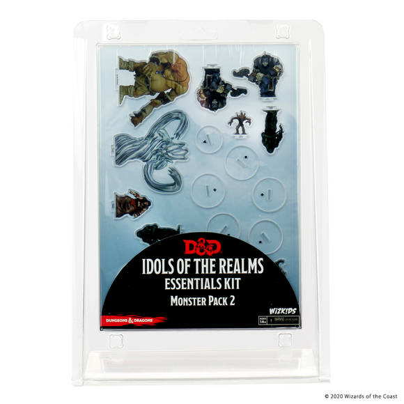 D&D: Idols of the Realms - Essentials 2D Miniatures - Monster Pack 2