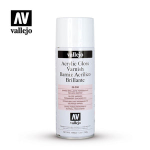 Auxiliary Product: Acrylic Gloss Spray Varnish