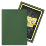 Dragon Shield Card Sleeves: Matte - Forest Green