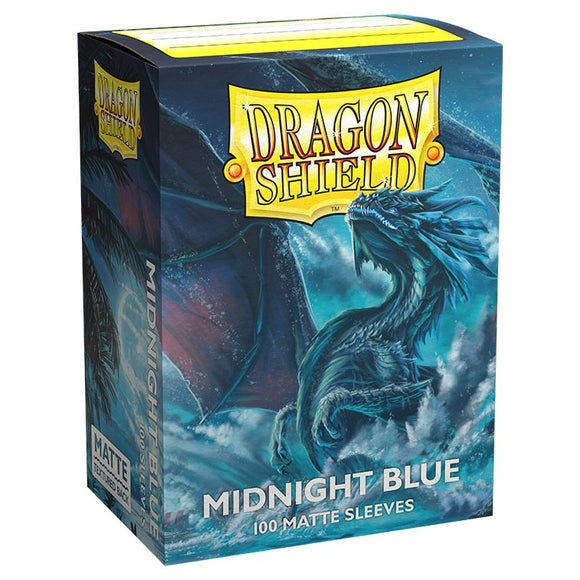 Dragon Shield Card Sleeves: Matte - Midnight Blue