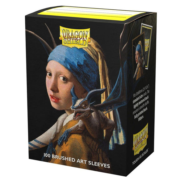 Dragon Shield Card Sleeves: Brushed Art - The Girl with The Pearl Earring